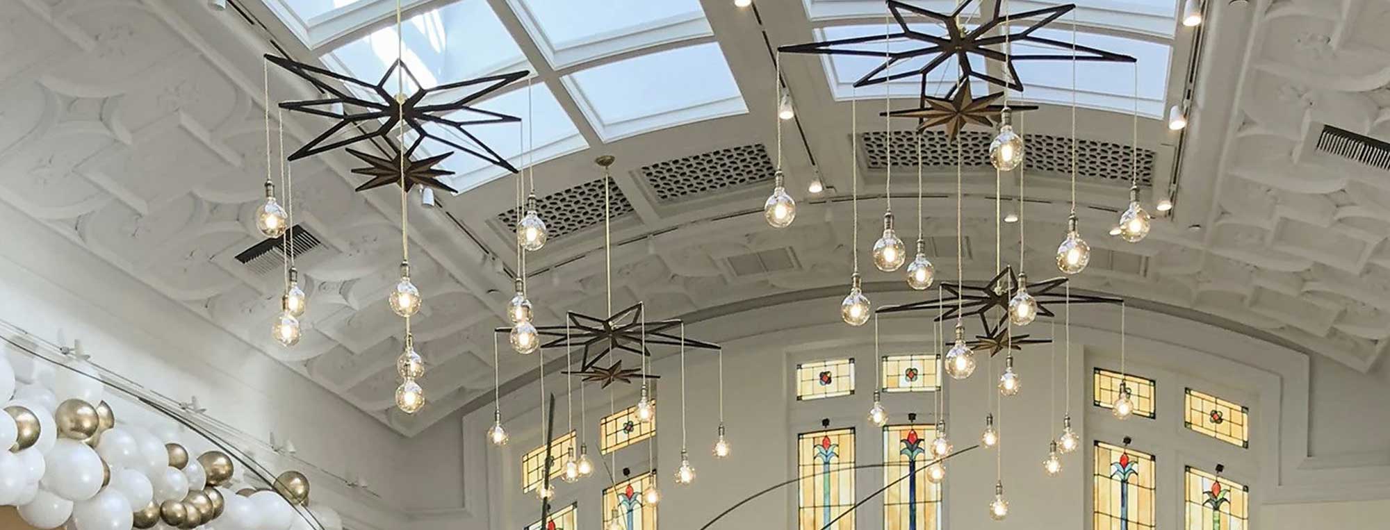 Mixmatch Lighting - Custom Star Chandelier image